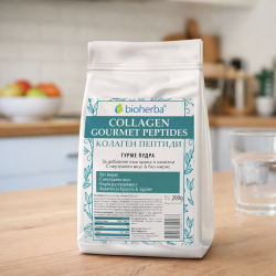 Колаген Пептиди Гурме Пудра, Биохерба, 200 гр.