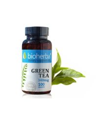 Биохерба - Зелен чай 340 мг. - 100 капсули