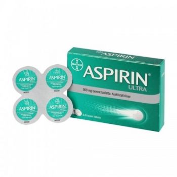 Аспирин Ултра таблетки 500 мг x 8/20 бр.