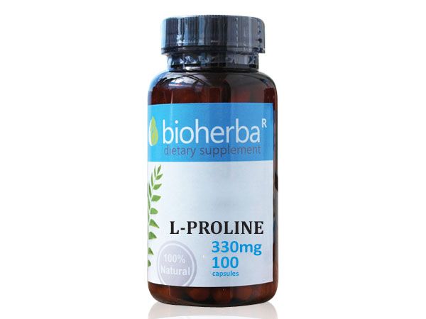 Биохерба - Л-Пролин 330 мг. x 100 капсули