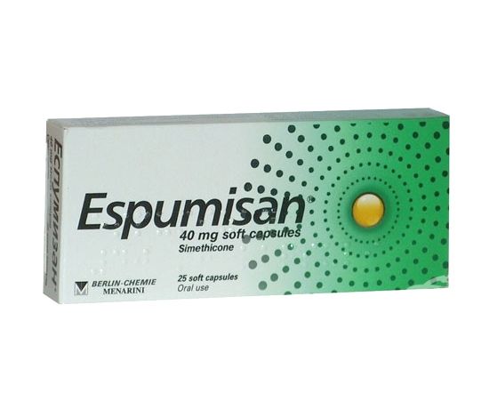 Еспумизан капсули 40 мг x 25 бр.