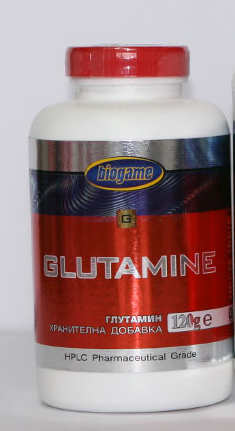 Биогейм L Глутамин Прах 120 х гр.