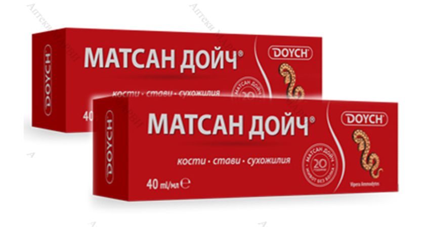 МАТСАН Дойч крем –2 пакета x 40 мл. (червен)