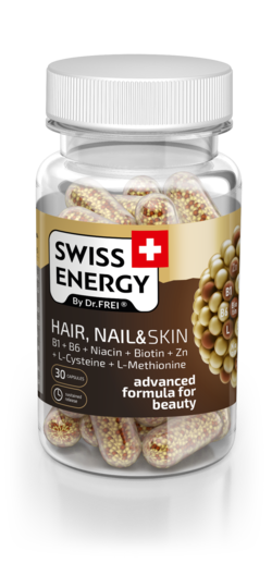 Коса, кожа и нокти Swiss Energy x 30 капсули