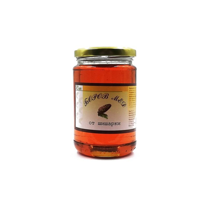 Боров мед от шишарки Юлия, 450 гр.