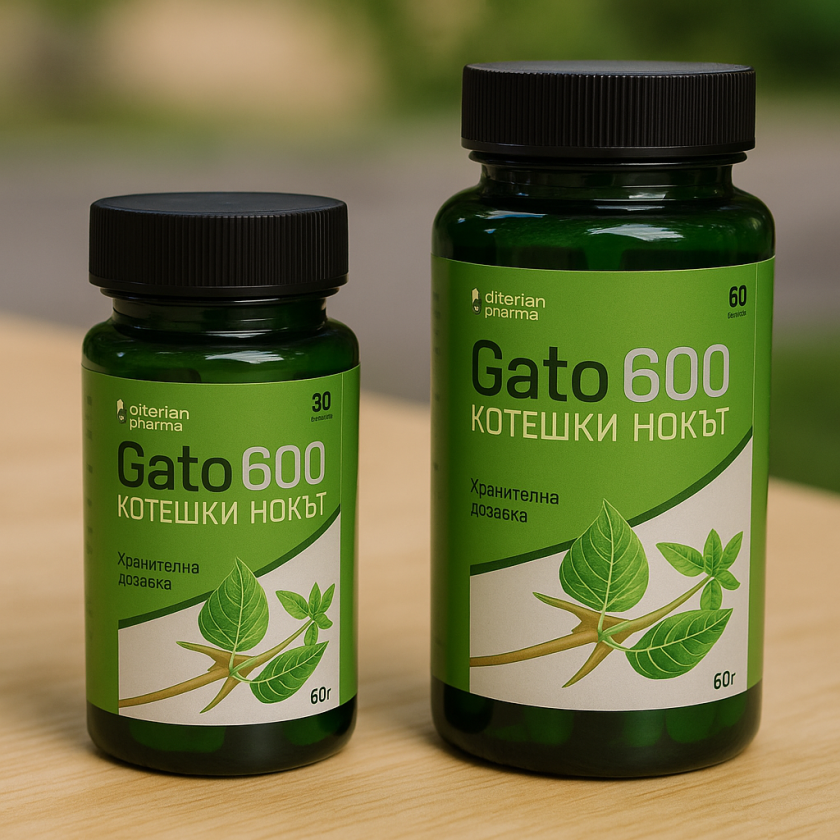 Котешки нокът (Саменто) Gato - 600 мг х 30/60 капс.