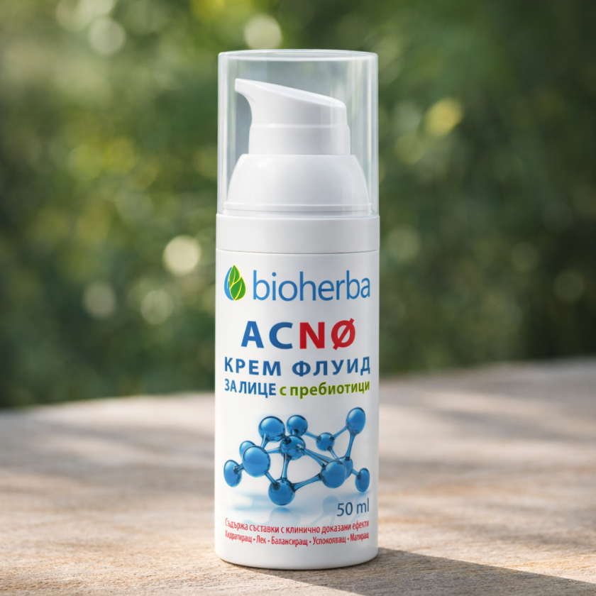 Крем против акне и черни точки Биохерба, 50 мл.