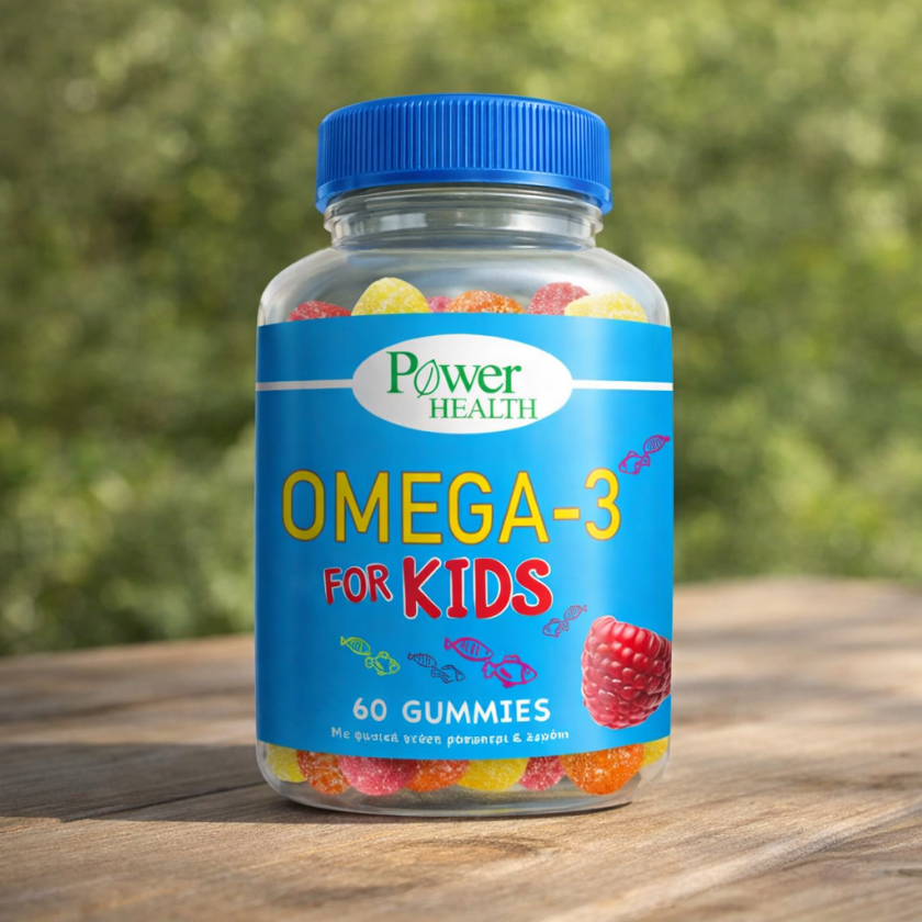 Омега-3 + А,Е,D3 желирани бонбони за Деца х 60 бр