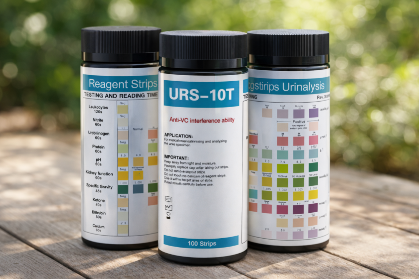 Тест ленти за 10 ПАРАМЕТЪРА в Урината URS-10 х 50 бр.