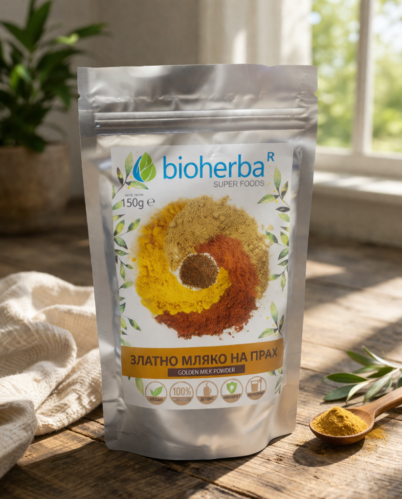 Златно мляко на Биохерба, 150 гр. на прах