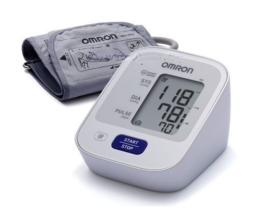 Електронен апарат за измерване на кръвно налягане Омрон М2 - пълен автомат