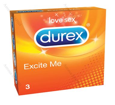 Презервативи Durex Excite Me - 3 бр.