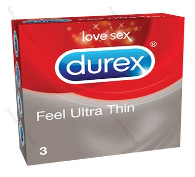 Презервативи Дюрекс Feel Ultra Thin - 3 бр.