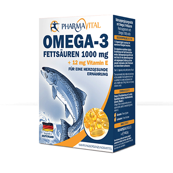 Омега-3, 1000 мг, PharmaVital