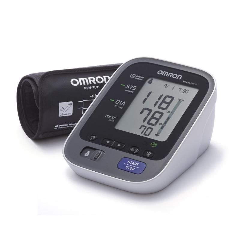 Електронен апарат за измерване на кръвното налягане ОМРОН M6 COMFORT IT