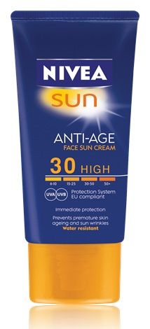 Нивеа Сън Anti-Age слънцезащитен крем за лице SPF30 - 50 мл.