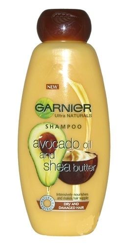 Гарниер Шампоан Ултра Нейчъръл за изтощена коса с масла от Авокадо и Карите - 200 мл.