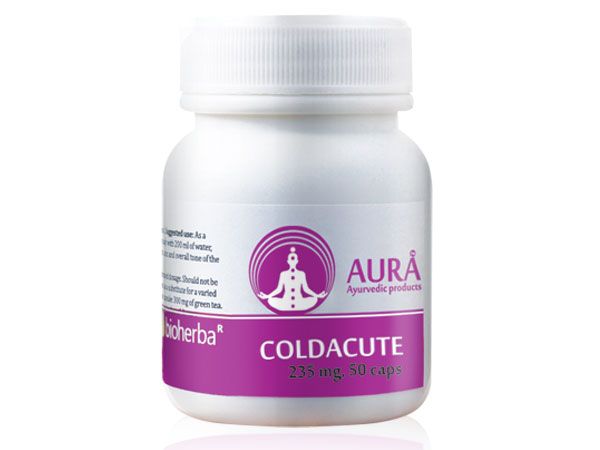 Биохерба - Аюрведа - Coldacute при настинка - 50 капсули