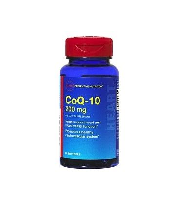 GNC Коензим Q10 200 мг. x 60 капсули