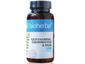 Биохерба - Глюкозамин хондроитин MCM x 100 капсули