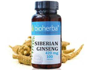 Биохерба - Сибирски Женшен 420 мг. x 100 капсули