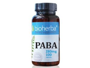 Биохерба – ПАБК (Парааминобензоена киселина) 280 мг. x  100 капсули