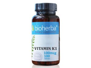 Биохерба – Витамин К1 100 мкг. x 100 капсули