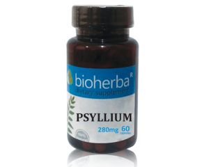 Биохерба – Псилиум хуск (Psyllium) 280 мг. x 60 капсули