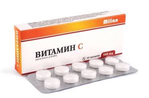 Милиан витамин С таблетки 500 мг. х 10 бр.