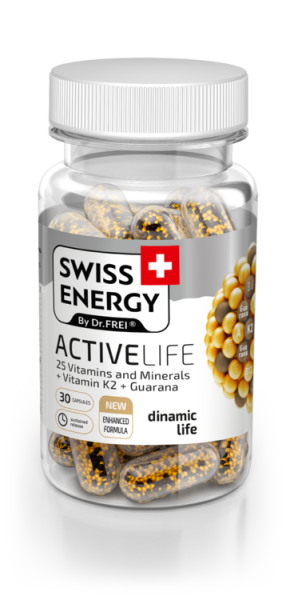 Активен живот Swiss Energy x 30 капсули