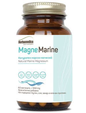 Магне Марин Натурален Морски Магнезий капсули 350 мг. х 30/60 бр.