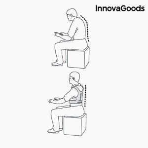 Магнитен колан за изправяне и поддържане стойката на гърба