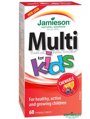 Джеймисън Мулти за деца дъвчащи таблетки х 60 бр.