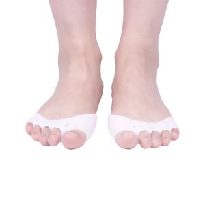 Силиконови разделители за всички пръсти на крака с подложка за метатарзалната част на ходилото (Опаковка от 2 бр.)