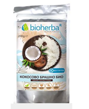 Натурално кокосово брашно - Биохерба, 200 г.
