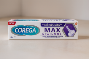 Корега Максимално покритие - фиксиращ крем за протези х 40 гр.
