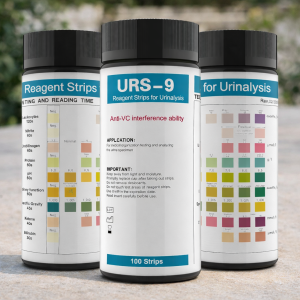 Тест ленти за 9 ПАРАМЕТЪРА в Урината URS-9А х 50 бр.