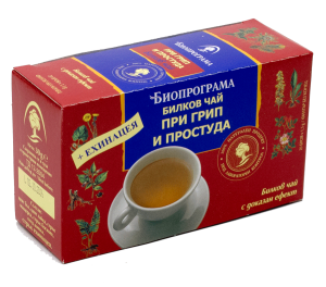 Билков чай за грип и простуда - филтър