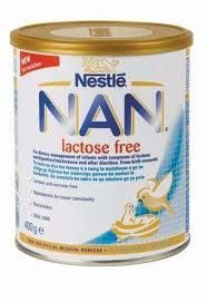 Мляко NAN без лактоза 400 гр. - Nestle 