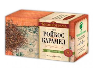 Билков чай Ройбос с Карамел - филтър