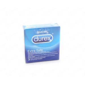 Презервативи Durex Extra Safe - 3 бр.
