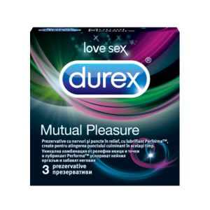 Презервативи Durex Mutual Pleasure - 3 бр.