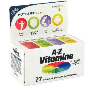Витамини А-Я + Лутеин + Q10 - 60 табл.