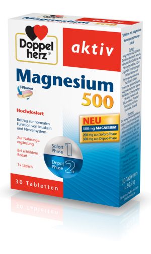 Допелхерц актив Магнезий 500 мг. х 30 табл.