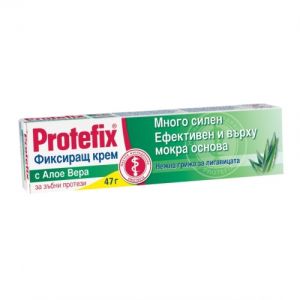 Протефикс фиксиращ крем за зъбни протези с алое - 47 мл.