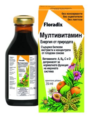 Floradix Мултивитамин - 250 мл.