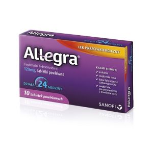 Алегра таблетки - 10 бр. х 120 мг.