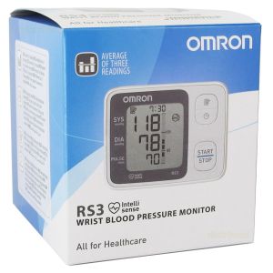 Електронен апарат за измерване на кръвното налягане на китката ОМРОН RS3
