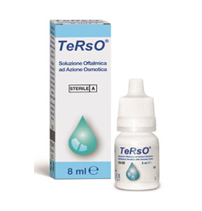 Терсо (Terso) - очен разтвор за намаляване отока на роговицата - 8 мл.