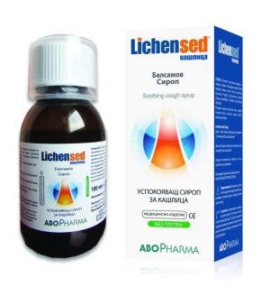 АбоФарма - Лихенсед сироп за кашлица (за възрастни) - 150 мл.